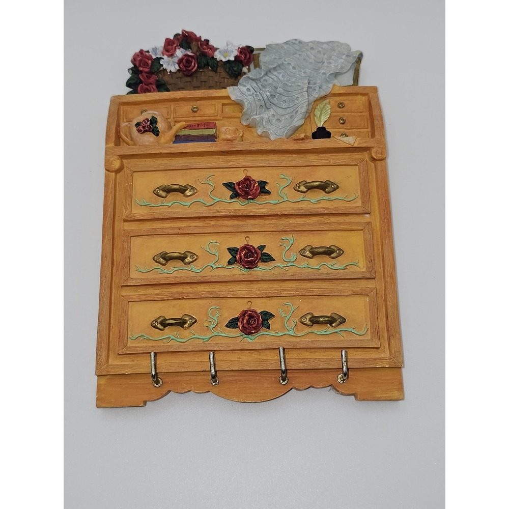 Resin Key Holder Cabinet Wall Hanging Home Decor